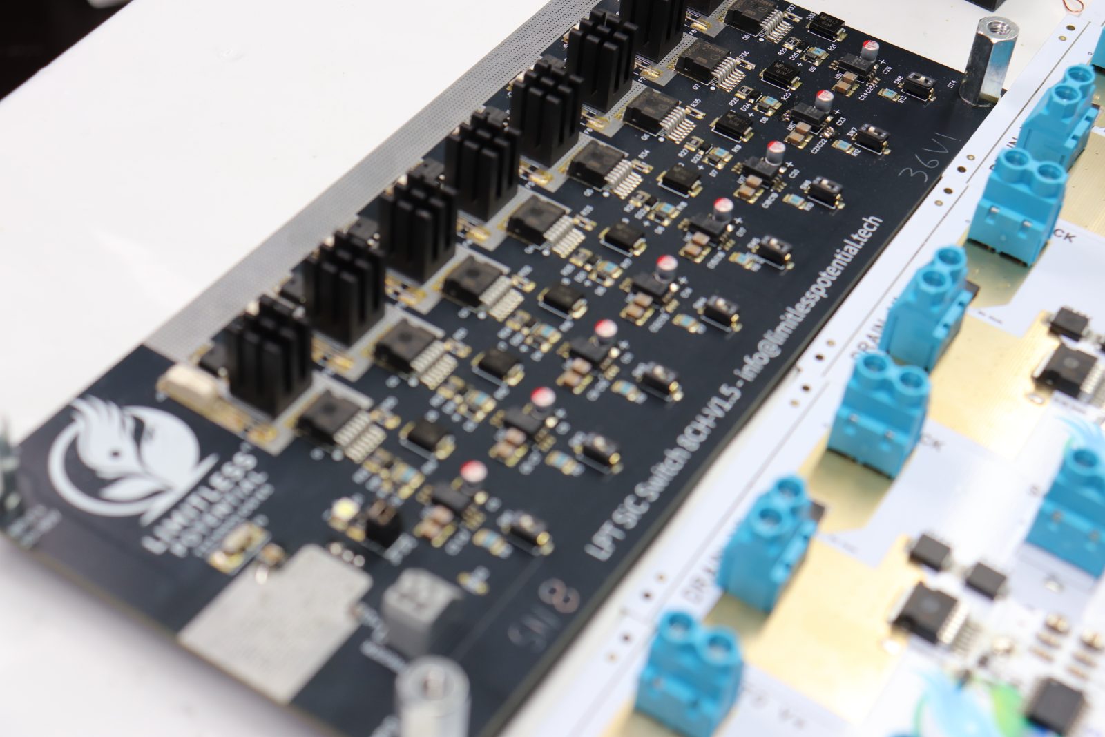 LPT SiC switch board — members-only lab content